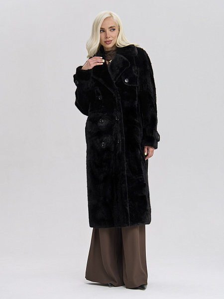 Шуба LAWINTER  модель 54478, цвет Черный