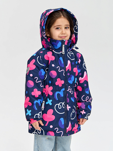 Куртка BRITT  модель 64738, цвет Сине-розовый