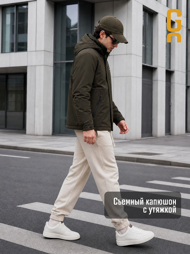 Куртка мужская демисезонная GRIZMAN, хаки, модель 73529