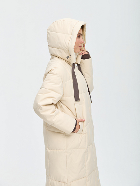 Куртка LAWINTER  модель 84494, цвет Бежевый Куртка LAWINTER  модель 84494, цвет Бежевый