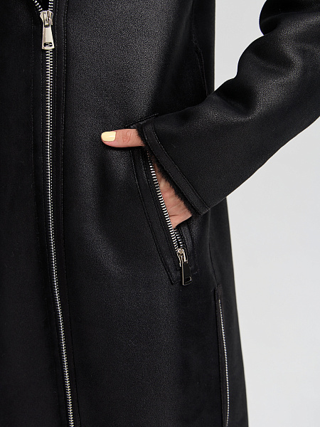 Дубленка LAWINTER  модель 34499, цвет Черный