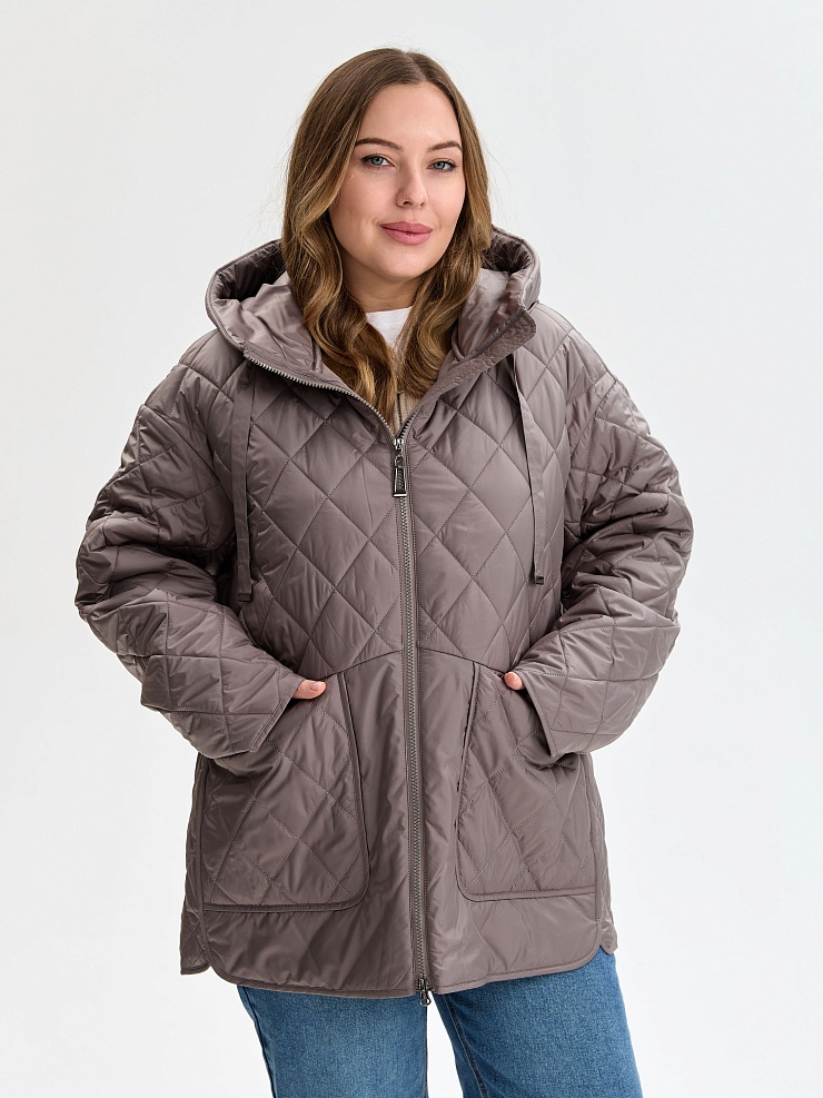 Куртка женская демисезонная LAWINTER, капучино, модель 84856