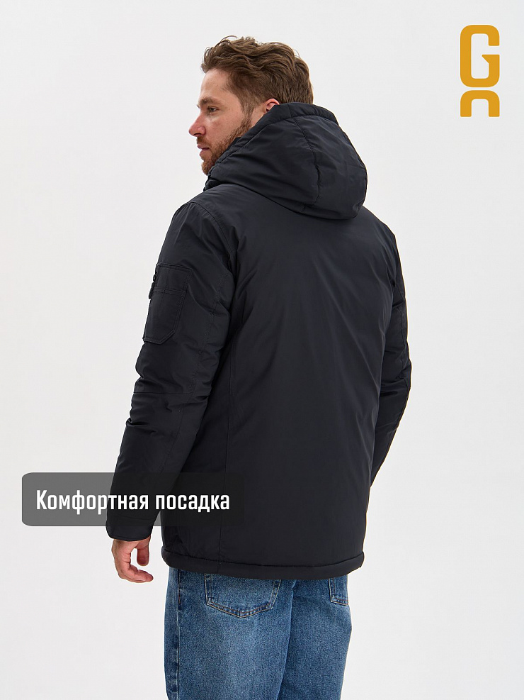 Куртка мужская зимняя GRIZMAN, темно-синяя, модель 75423