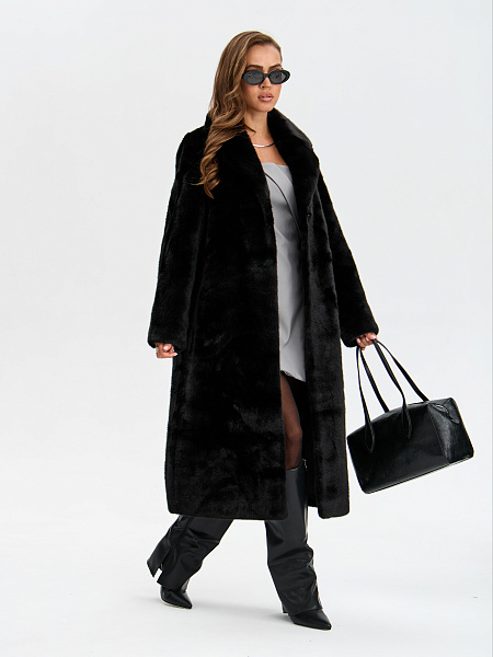 Шуба LAWINTER  модель 5391, цвет Черный