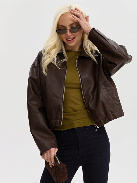 Куртка LAWINTER  модель 25518, цвет Коричневый