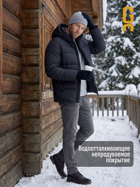 Куртка мужская зимняя GRIZMAN, темно-синяя, модель 75572