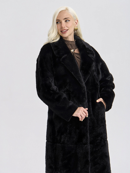Шуба LAWINTER  модель 53933, цвет Черный