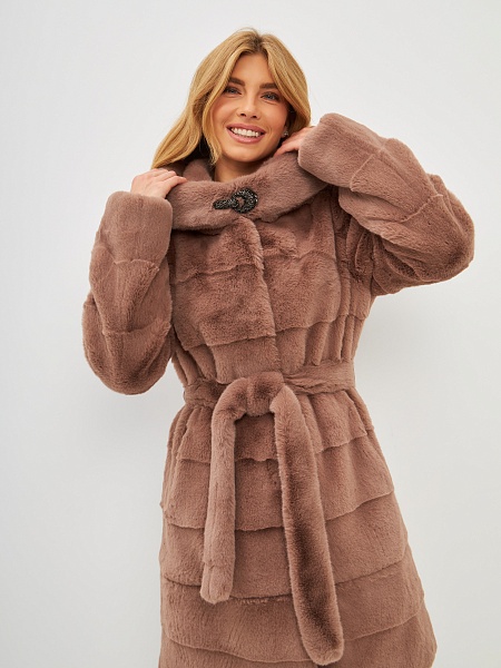 Шуба LAWINTER  модель 53246, цвет Кофе