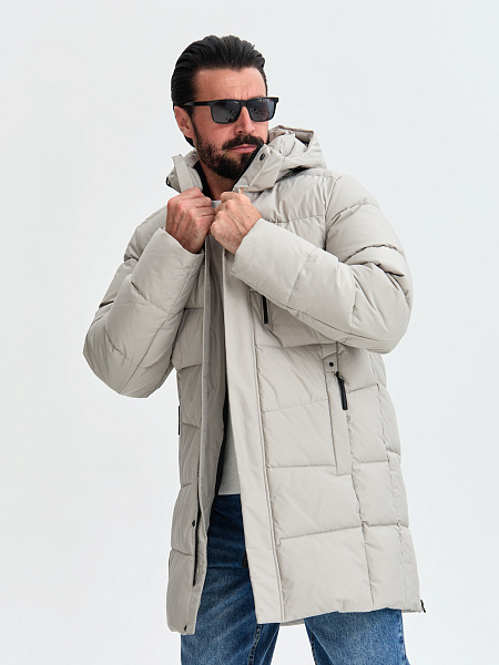 Куртка GRIZMAN  модель 73853, цвет Светло- серый