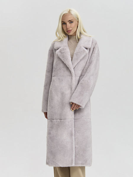 Шуба LAWINTER  модель 53933, цвет Лиловый