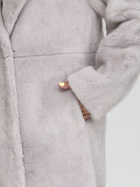 Шуба LAWINTER  модель 53933, цвет Лиловый