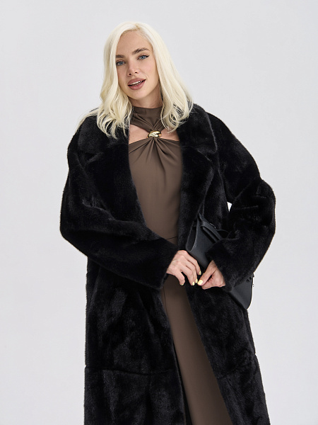Шуба LAWINTER  модель 53933, цвет Черный