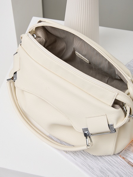 Сумка PARISOT  модель 13162, цвет Молочный