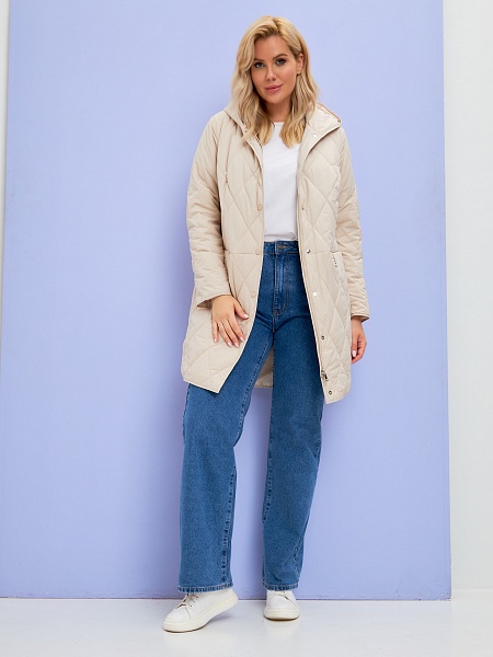 Куртка LAWINTER  модель 83393, цвет Молочный