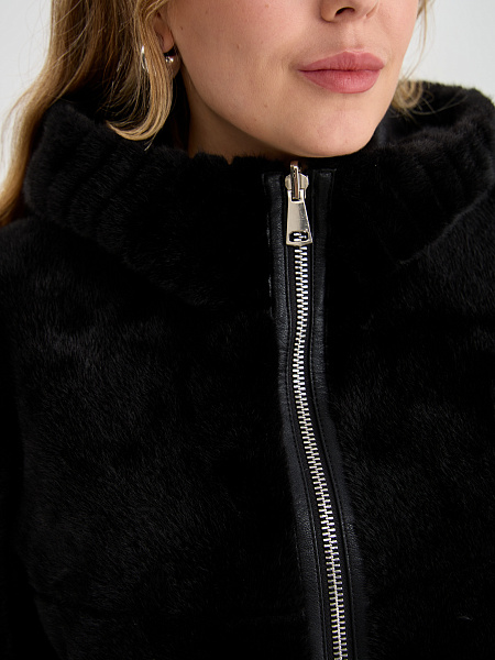 Дубленка LAWINTER  модель 35253, цвет Черный