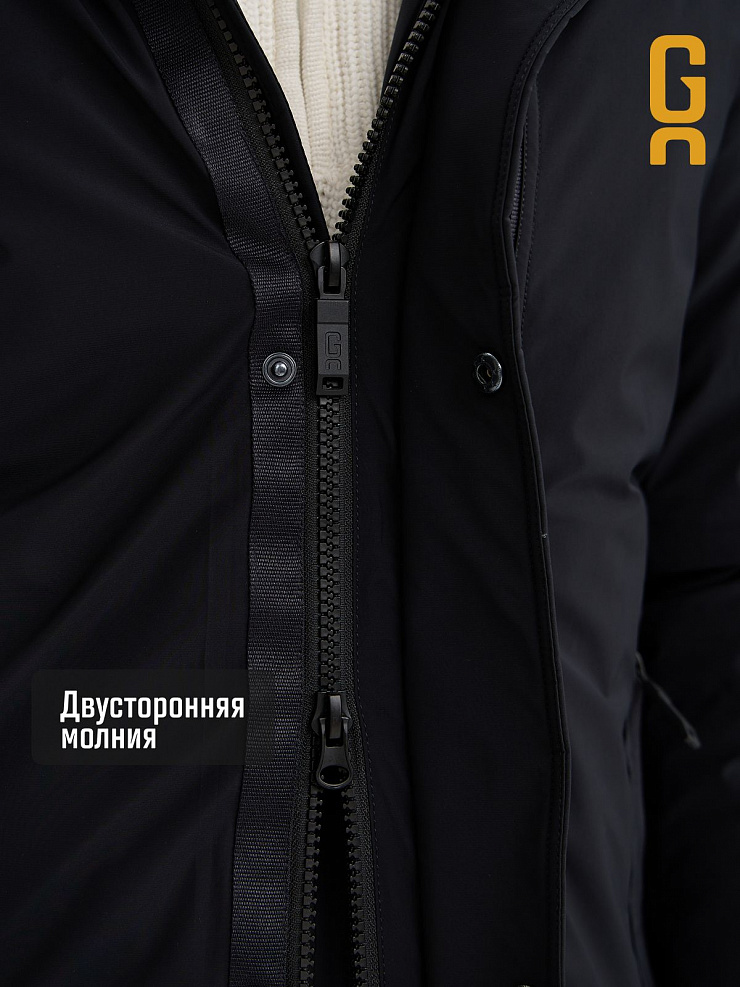 Куртка мужская зимняя GRIZMAN, темно-синяя, модель 75423