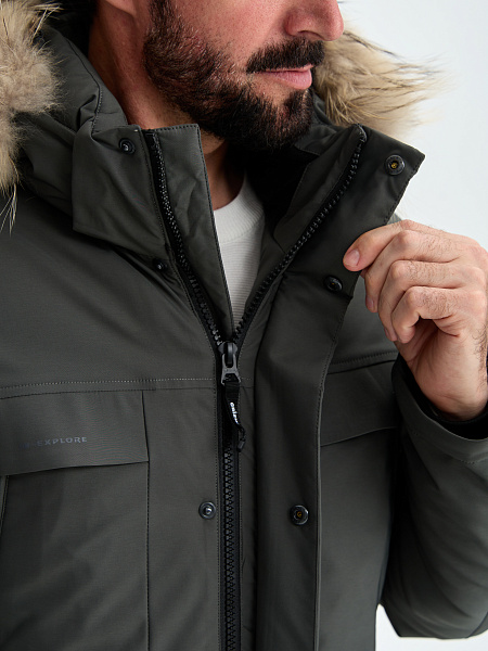 Куртка GRIZMAN  модель 7543, цвет Темно-серый