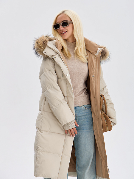 Куртка LAWINTER  модель 83382, цвет Молочный