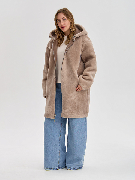 Дубленка LAWINTER  модель 35475, цвет Мокко