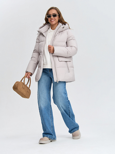 Куртка LAWINTER  модель 85716, цвет Светло-серый