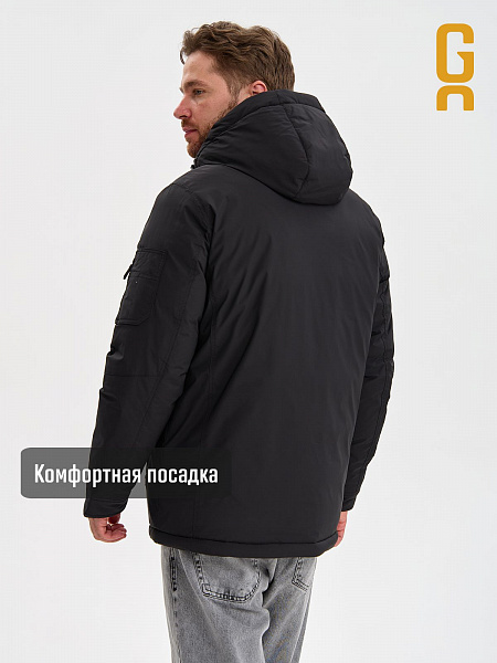 Куртка мужская зимняя GRIZMAN, черная, модель 75423