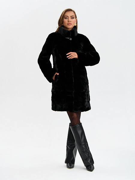 Шуба LAWINTER  модель 53961, цвет Черный