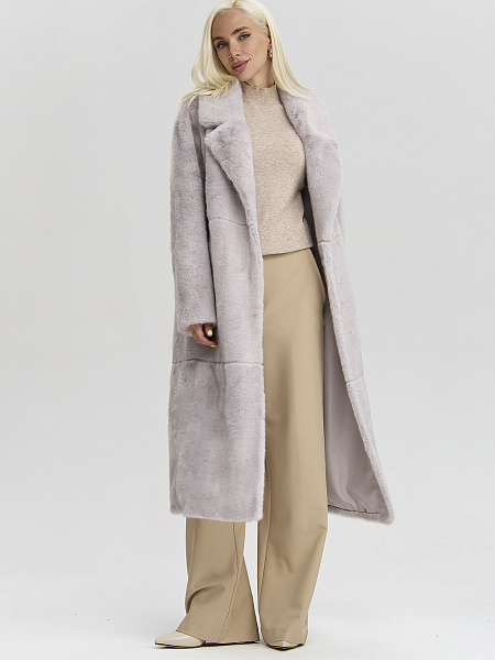 Шуба LAWINTER  модель 53933, цвет Лиловый