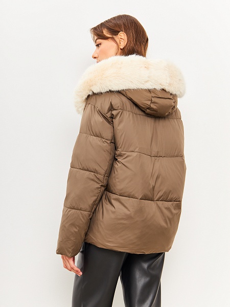 Куртка LAWINTER  модель 83680, цвет Коричневый