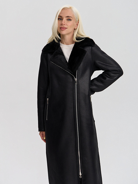 Дубленка LAWINTER  модель 34499, цвет Черный