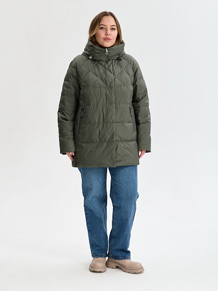 Куртка LAWINTER  модель 83271, цвет Серый хаки