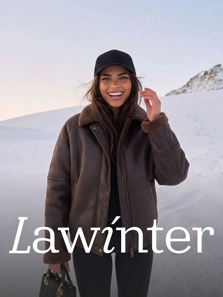 Дубленка женская демисезонная LAWINTER, коричневая, модель 36144