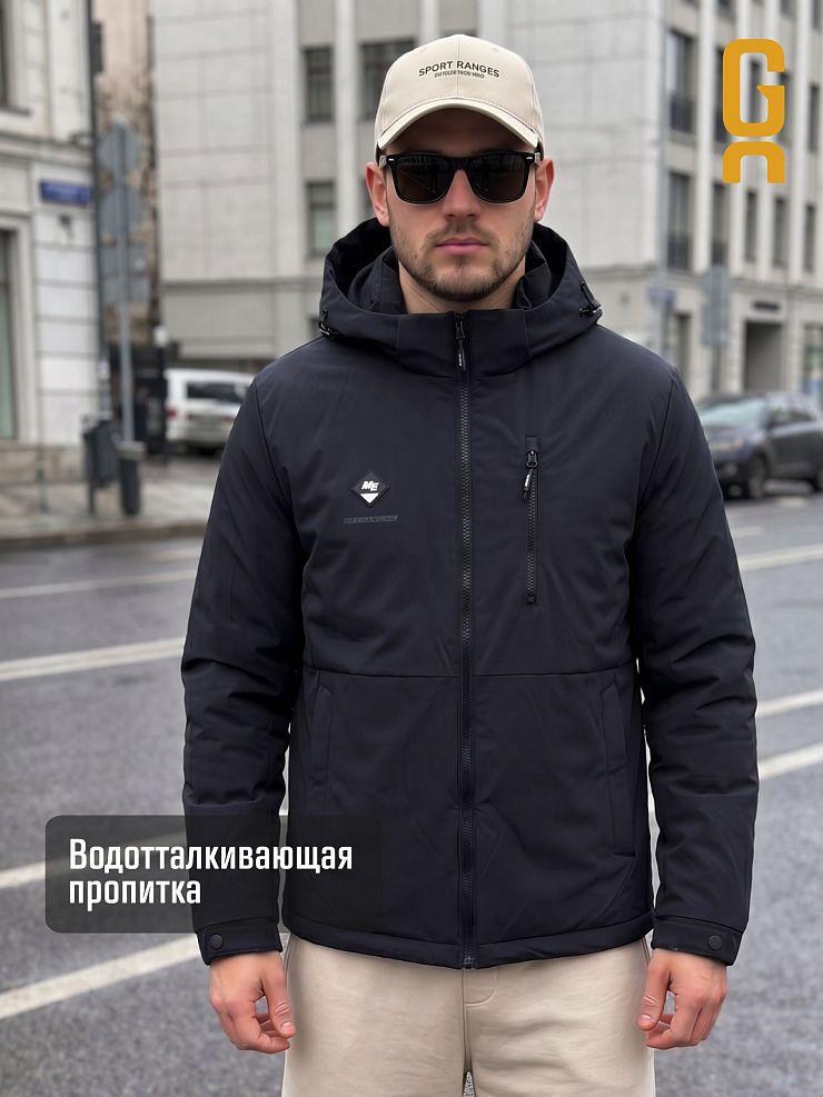 Куртка мужская демисезонная GRIZMAN, темно-синяя, модель 70479