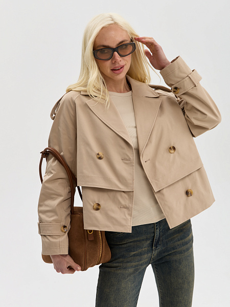 Куртка LAWINTER  модель 85642, цвет Бежевый