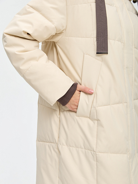 Куртка LAWINTER  модель 84494, цвет Бежевый Куртка LAWINTER  модель 84494, цвет Бежевый