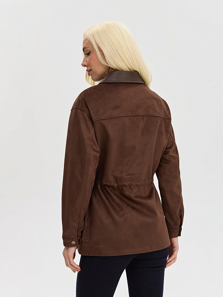Куртка LAWINTER  модель 25587, цвет Темно-коричневый