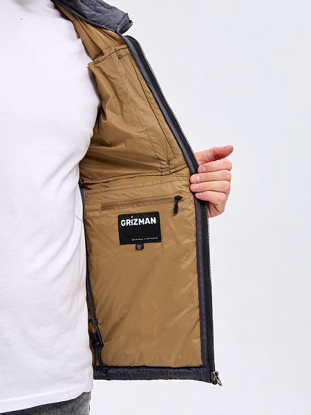 Куртка GRIZMAN  модель 74722, цвет Темно-серый