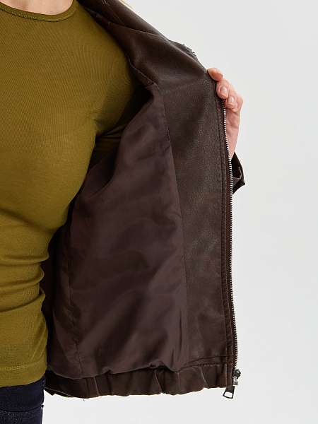 Куртка LAWINTER  модель 25187, цвет Коричневый