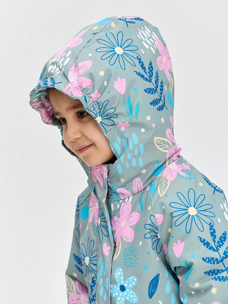 Куртка BRITT  модель 64412, цвет Зелено-розовый