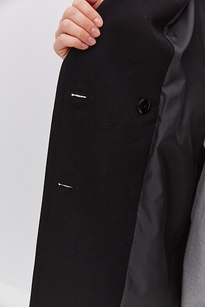 Пальто NAPOLITA  модель 81234, цвет Черный