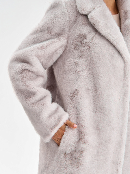 Шуба LAWINTER  модель 5391, цвет Лиловый