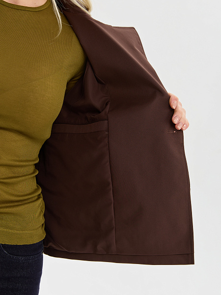 Куртка LAWINTER  модель 85642, цвет Коричневый