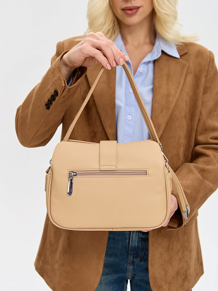 Сумка PARISOT  модель 14245, цвет Темно-бежевый