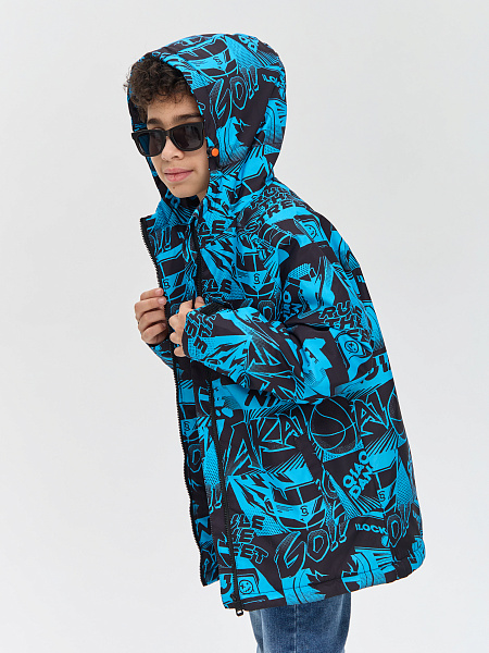 Куртка BRITT  модель 63853, цвет Черно-синий