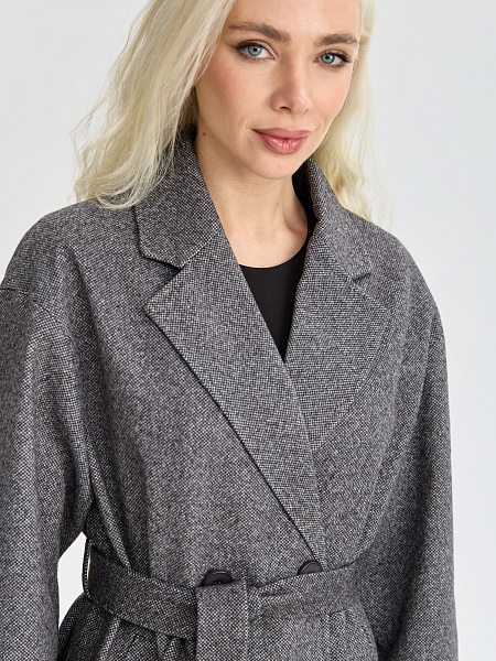 Пальто LAWINTER  модель 83891, цвет Серый