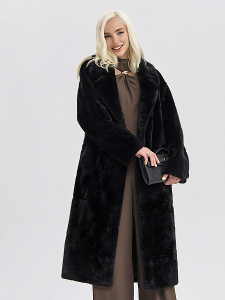 Шуба LAWINTER  модель 53933, цвет Черный