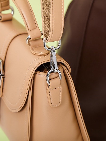 Сумка PARISOT  модель 12714, цвет Серо-бежевый