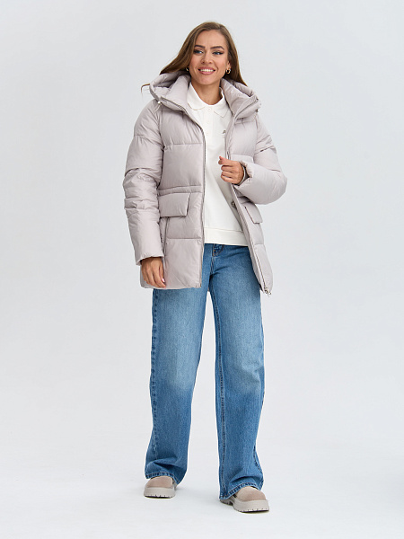 Куртка LAWINTER  модель 85716, цвет Светло-серый