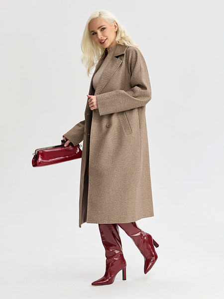 Пальто LAWINTER  модель 84867, цвет Капучино