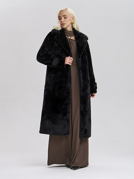 Шуба LAWINTER  модель 53576, цвет Черный