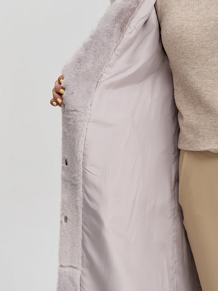 Шуба LAWINTER  модель 53933, цвет Лиловый